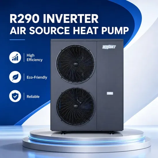 Энергоэффективный 18kw R290 инверторный тепловой насос воздушного источника