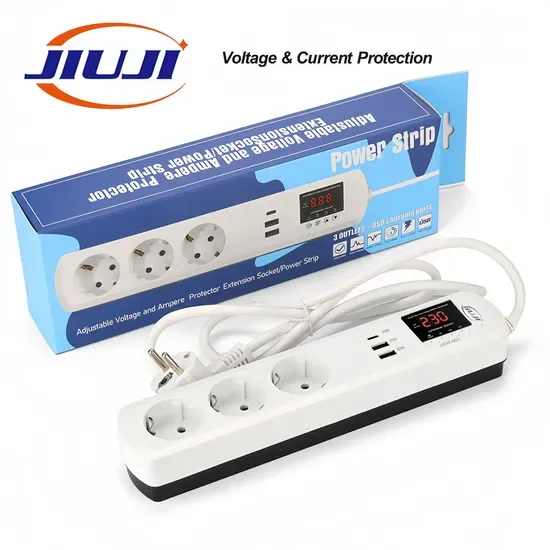 Многофункциональный оптовый удлинитель Jiuji с защитой от перенапряжения и быстрой зарядкой USB