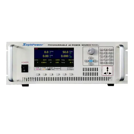 Однофазный 1kVA Программируемый линейный источник переменного тока Источник питания переменного тока